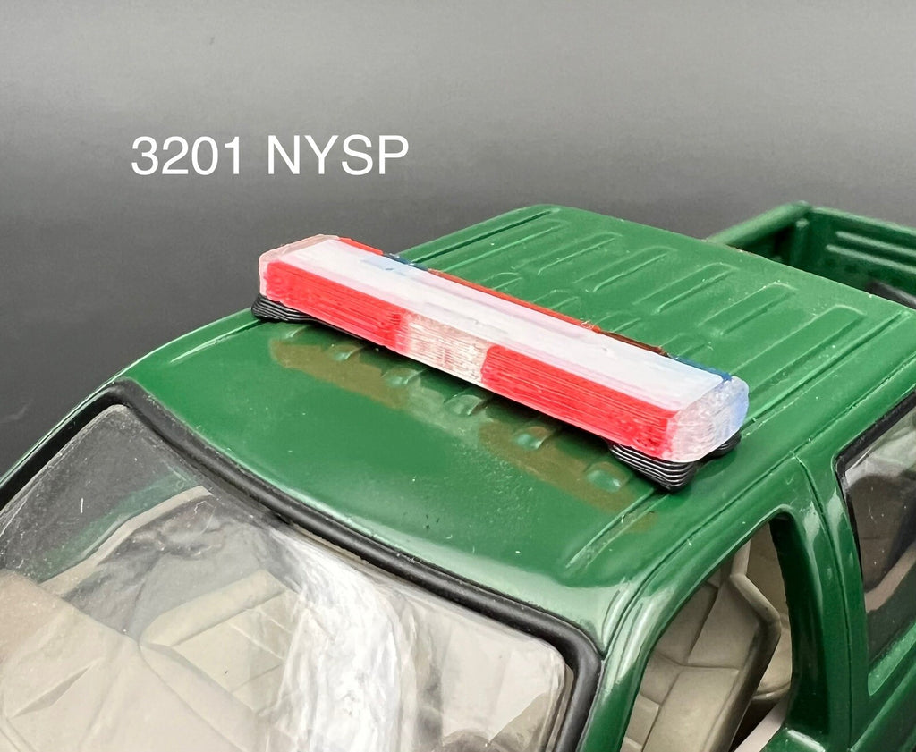 1/32 Whelen Edge Lightbar Blue Red Amber New York State Police Highway Patrol0