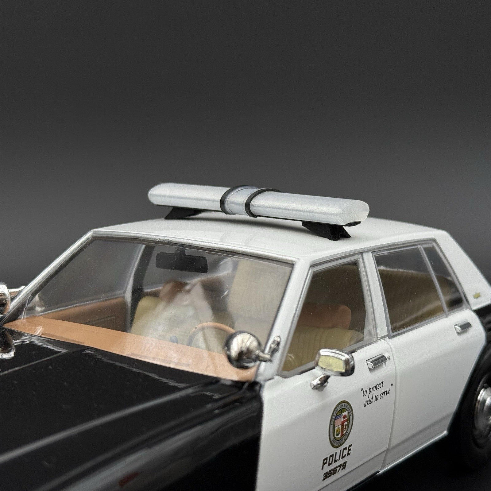 1/18 LED Compatible Jetstrobe Jetstream Lightbar Clear Police Sheriff Fire12
