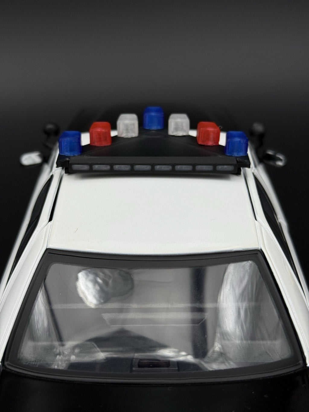 1/18 Scale Model LED Ready Blue Red Federal Vector Lightbar Police Car 1837 BR410
