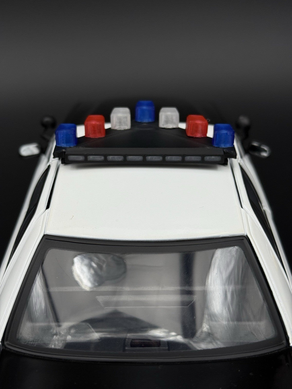 1/18 Scale Model LED Ready Blue Red Federal Vector Lightbar Police Car 1837 BR410