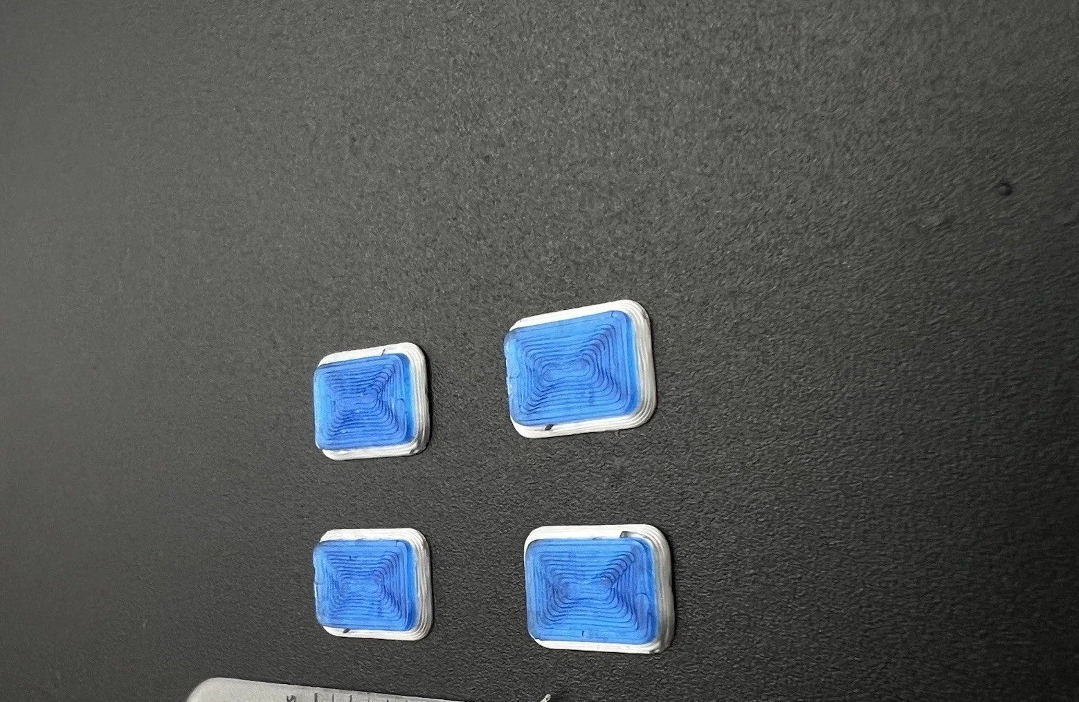 24 Pack 1/50 1/43 Blue Whelen 900 Ambulance Warning Lights EMS Police Fire1