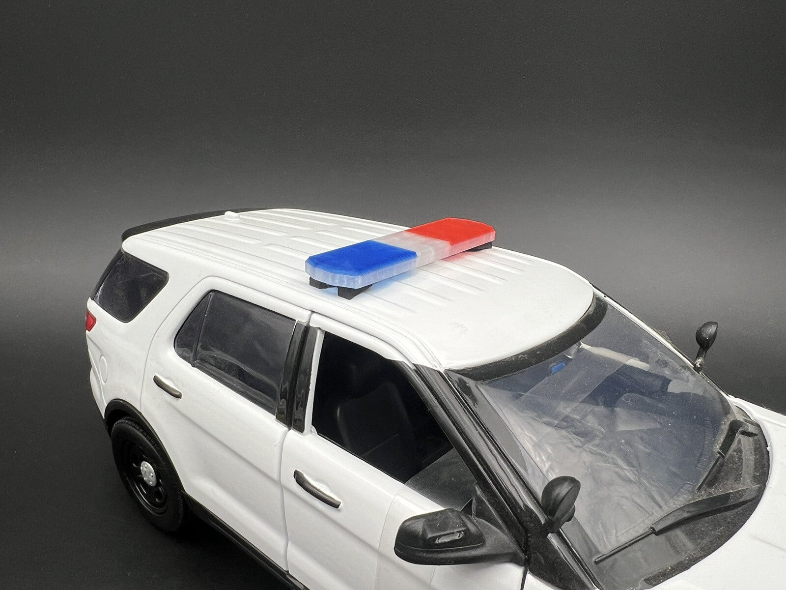 1/18 LED Ready Code 3 2700 Lightbar Blue Red Sheriff Highway Patrol Police Car7