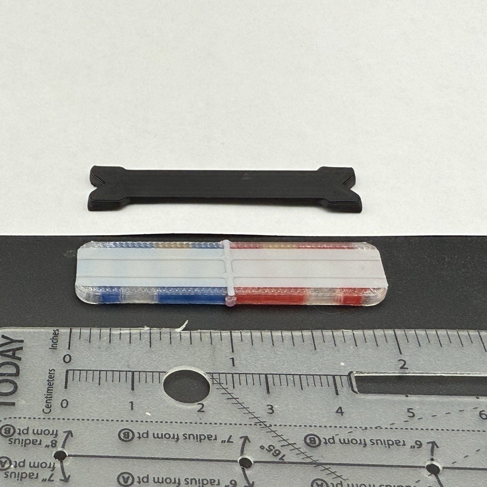 1/24 25 27 LED Ready Whelen Liberty II Blue Red Oakland Police Lightbar 2449BR122