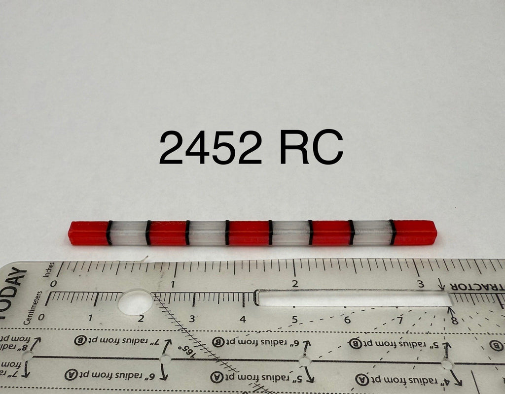 1/24 25 Scale Model Red Clear Whelen 4500 Ambulance Warning EMS Fire 2452RC0