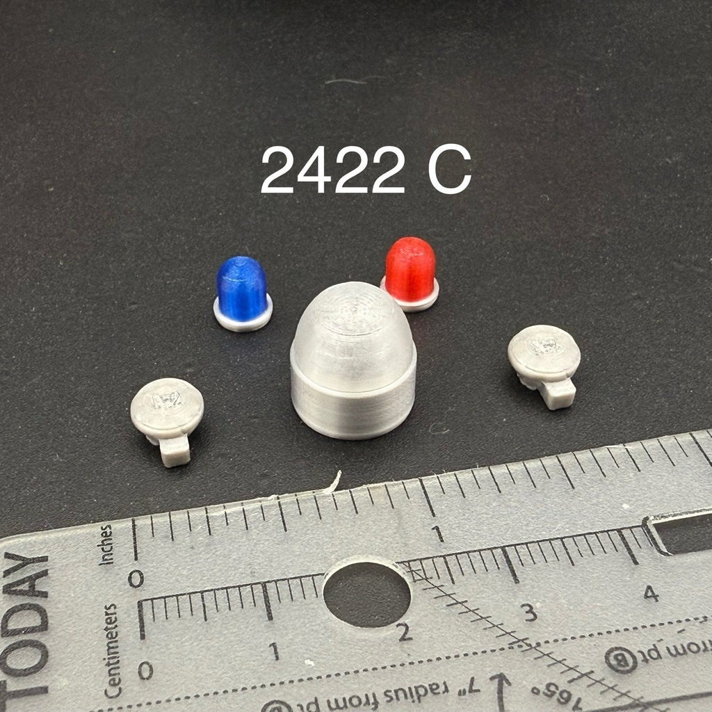 1/24 1/25 Clear 994 PA Beacon Brake Light Kits Pennsylvania State Police Style0