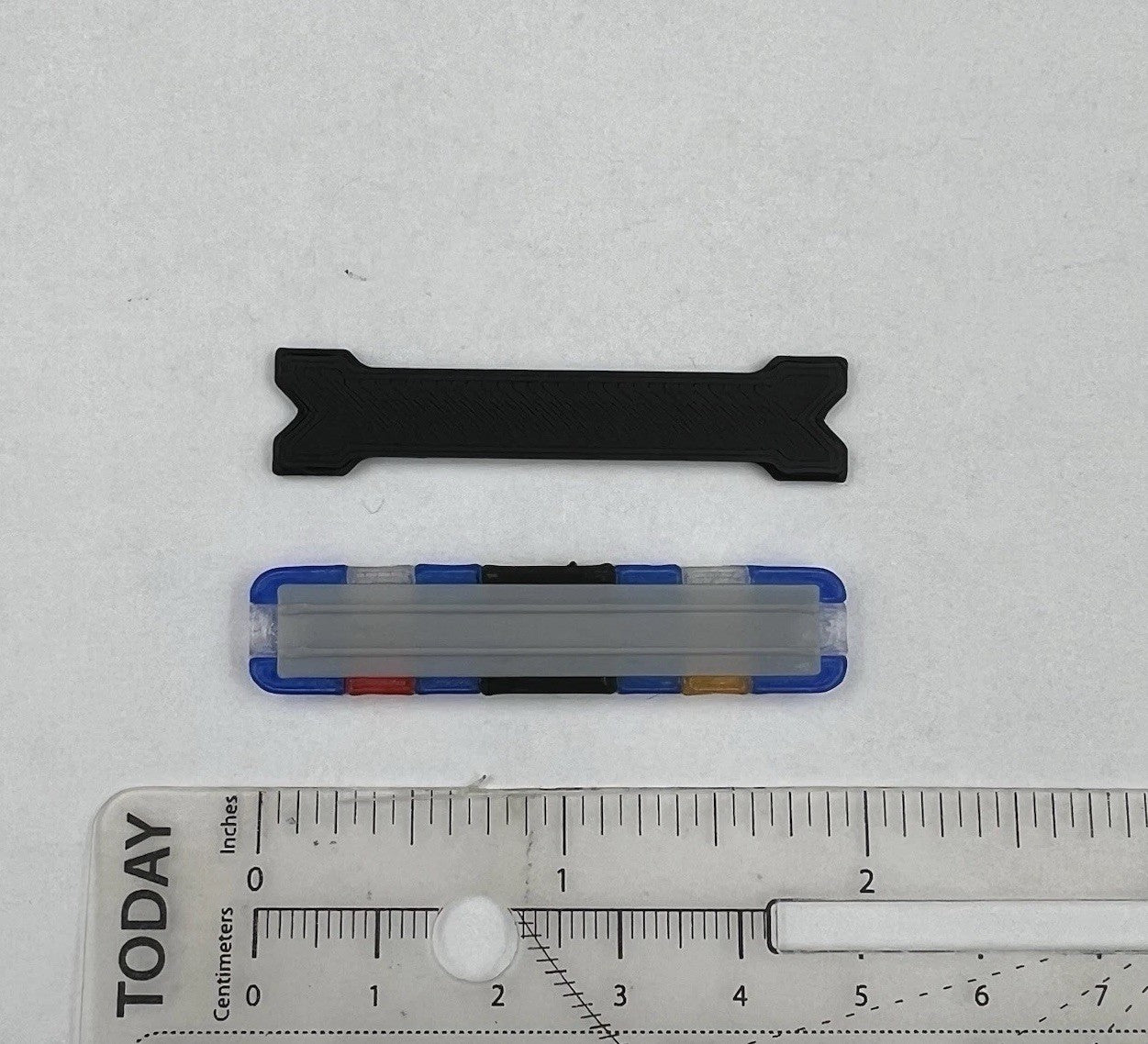 1/24 25 LED Ready Whelen Edge Massachusetts Police Lightbar Blue Clear Amber Red1