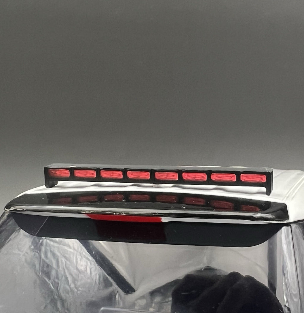 1/18 LED Ready Red Traffic Advisor Arrow Stick Deck Lightbar Police Sheriff Fire9