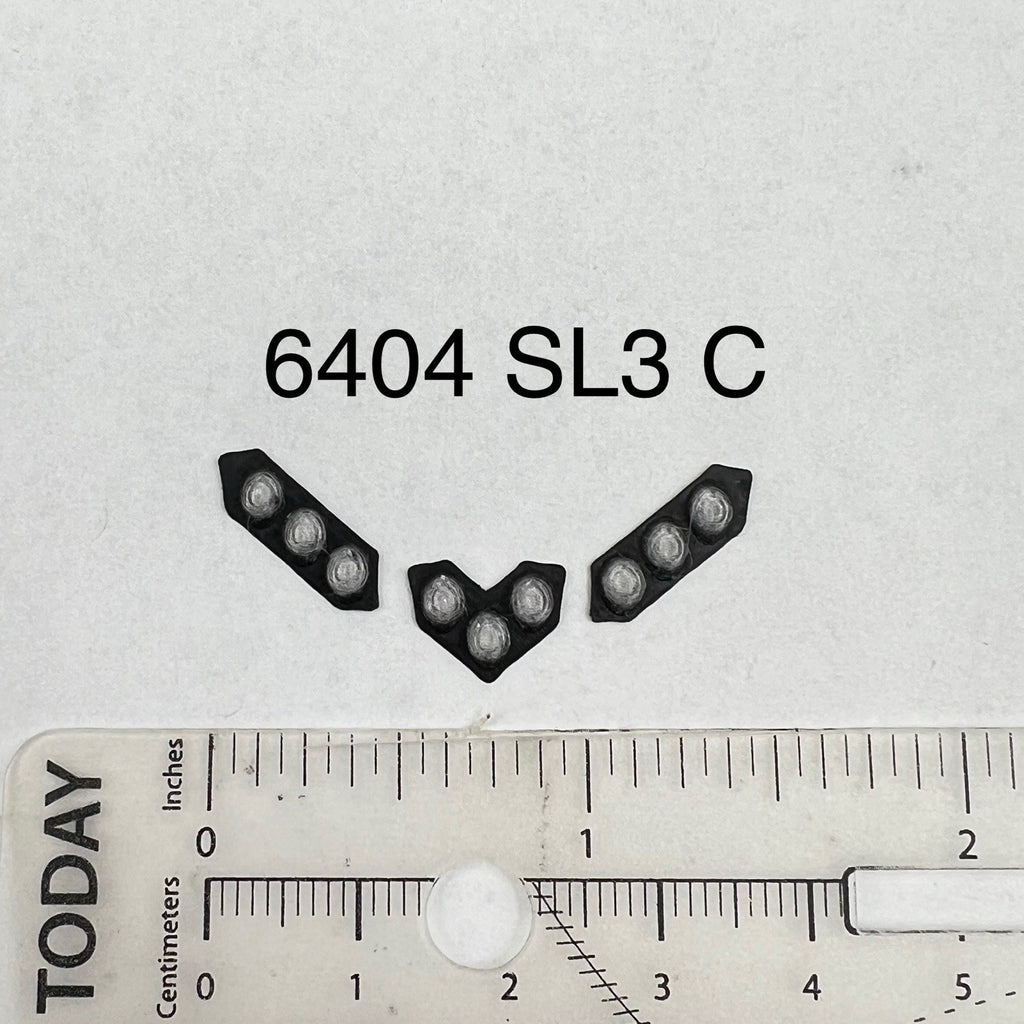 3 Pack 1/64 Clear Split Vision SLR Lightbar Fire Truck Ladder Code 3 Kitbash0