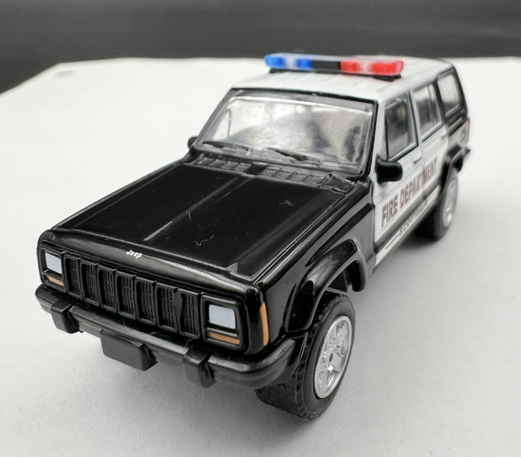 2-Pack 1/64 Scale Model Whelen Edge Lightbar Blue Red Police SUV Car 6409BR110