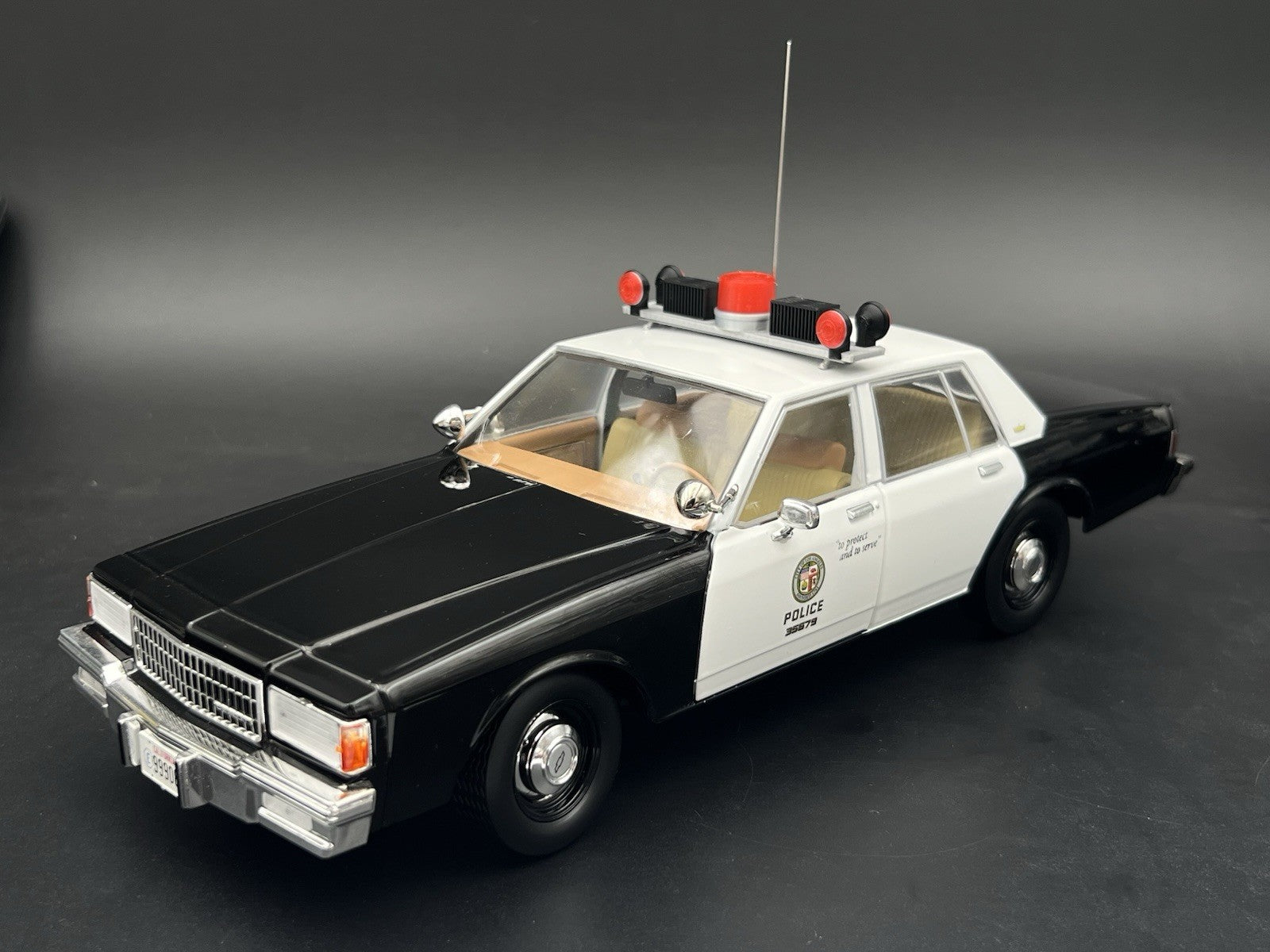 1/18 Dominion Lightbar Red Clear Ontario Provincial Police OPP Style Canada6