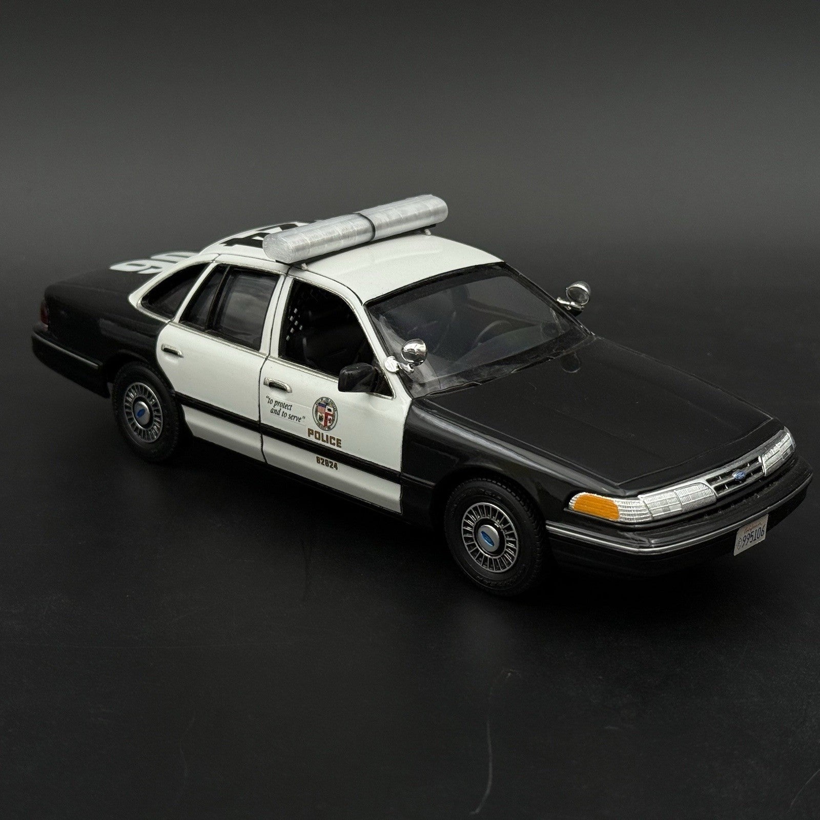 1/24 1/25 LED Ready AeroDynic Clear Lightbar Police Sheriff Fire EMS Ambulance8