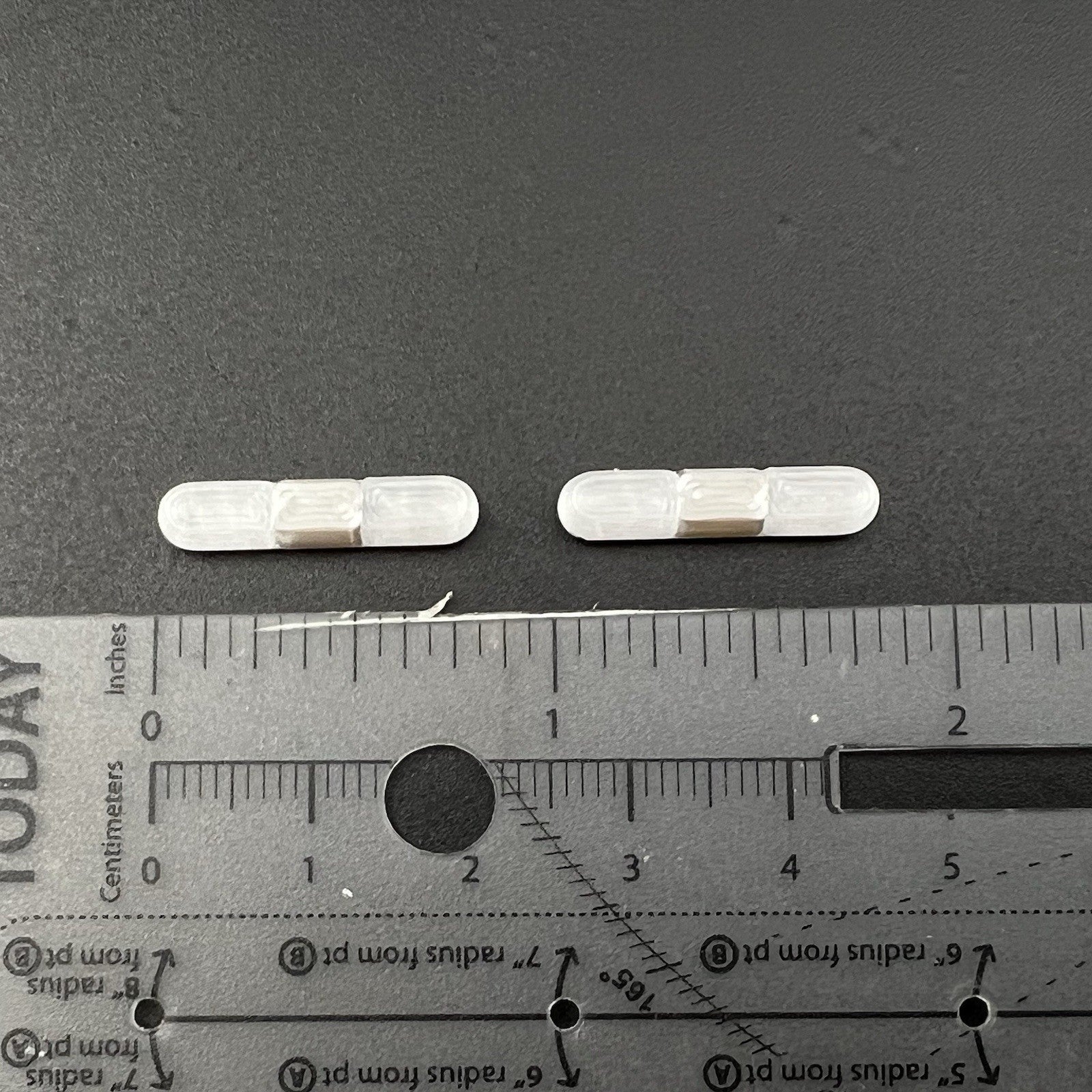 2 Pack 1/64 80H 90H 8000 Lightbar Clear Fire EMS Police Car Truck Ambulance1