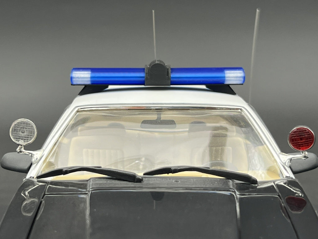 1/18 Scale Model Jetsonic Lightbar Blue Clear FHP Florida Highway Patrol Police 3