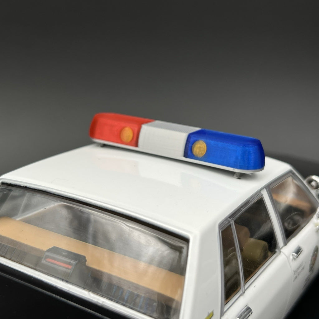 1/18 Blue Red Whelen 80H 90H 8000 Lightbar Police Sheriff Fire Highway Patrol2