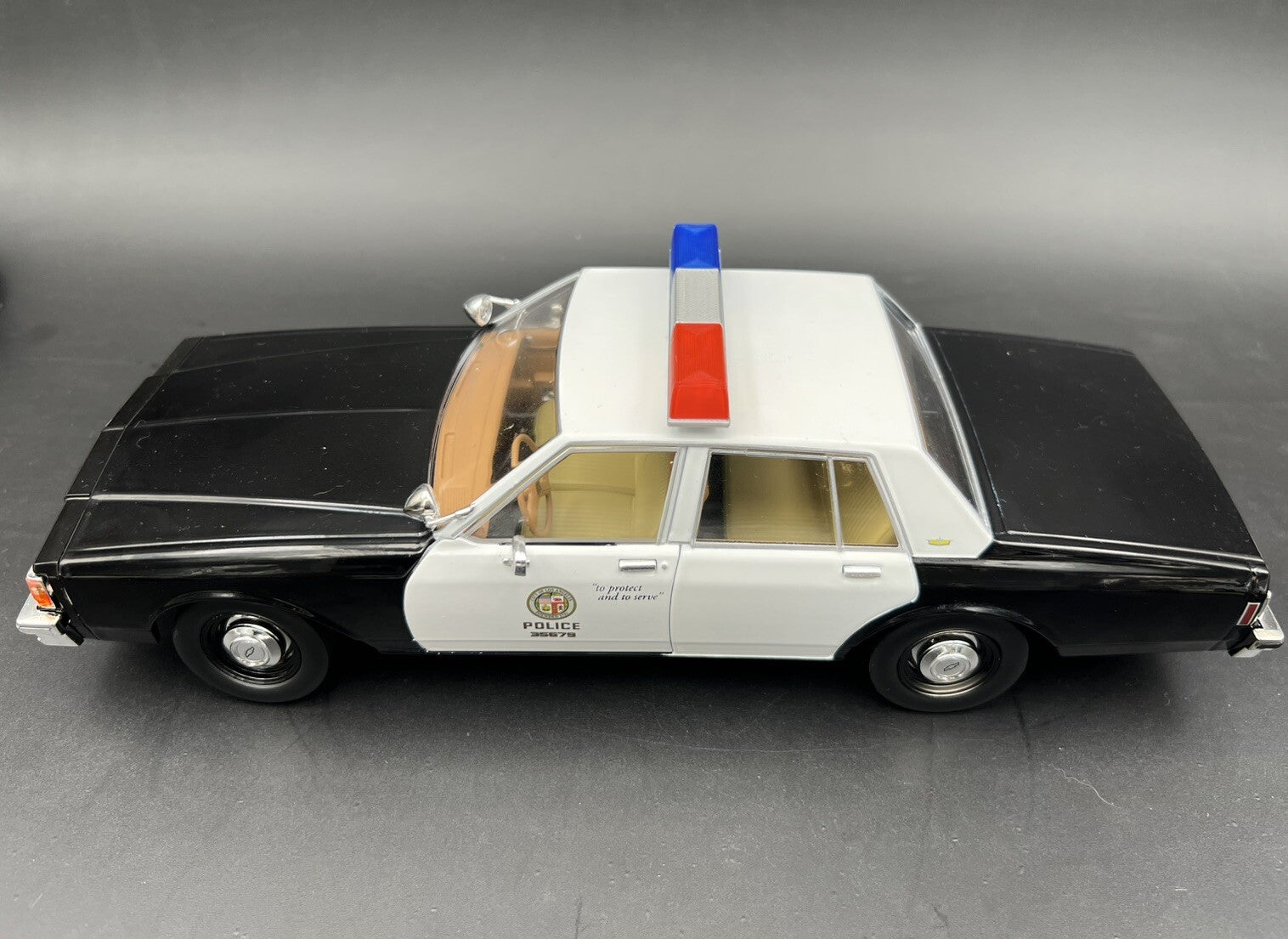1/18 Blue Red Federal Signal Twinsonic Lightbar Police Sheriff Highway Patrol8