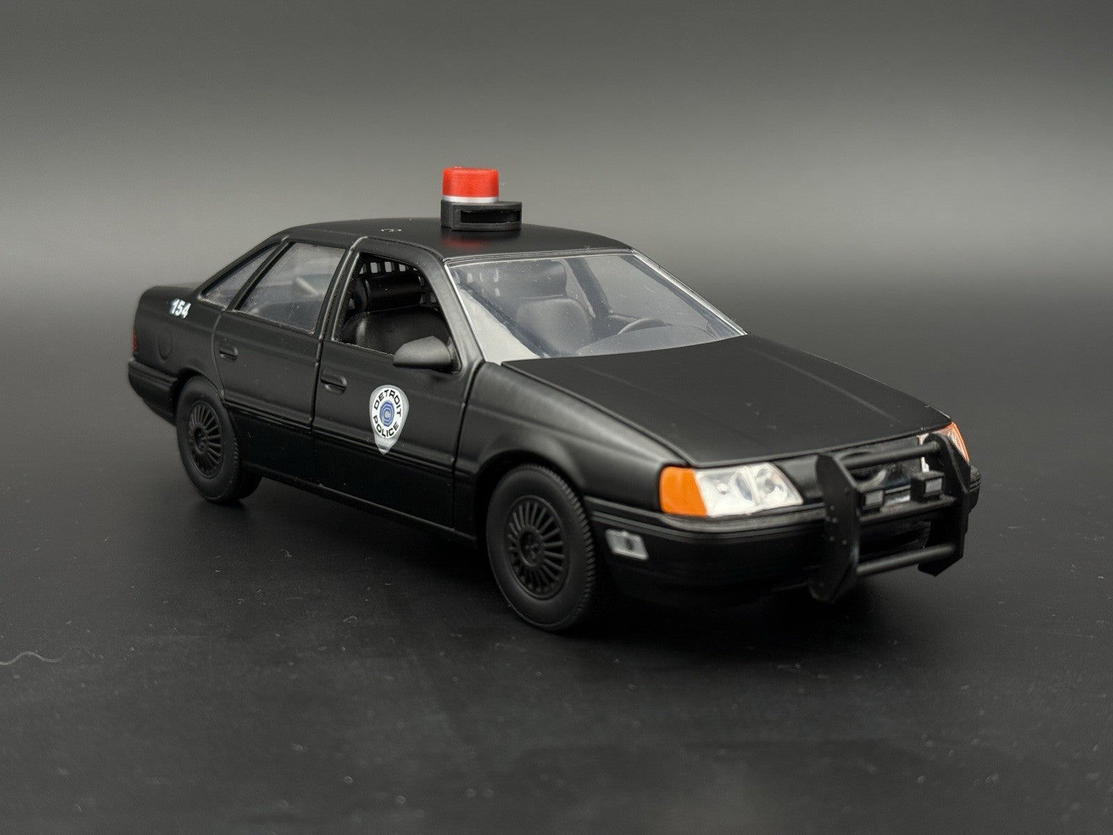 2 Pack 1/24 1/25 Vintage Red Beacon With Siren Speaker Lightbar Police 2462R6