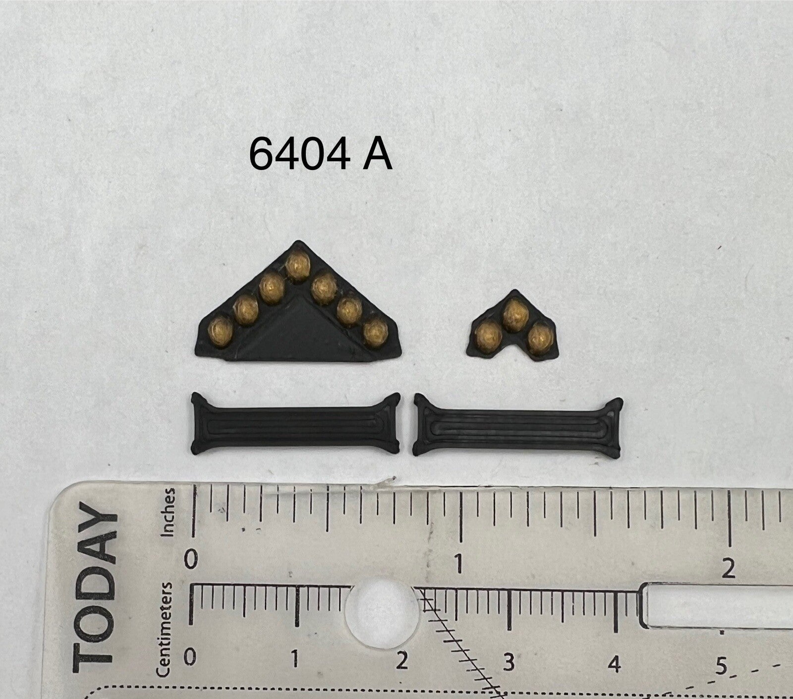 2 Pack 1/64 Federal Signal Vector Vision SLR Amber Lightbar For Greenlight0