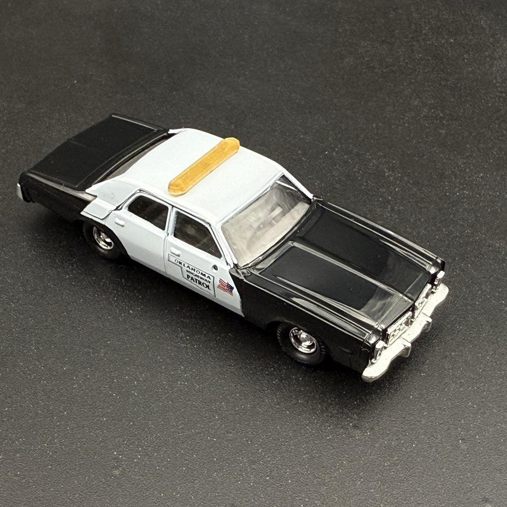 4 Pack 1/87 Amber LED Style Narrow Lightbar HO Scale Work Tow Construction3