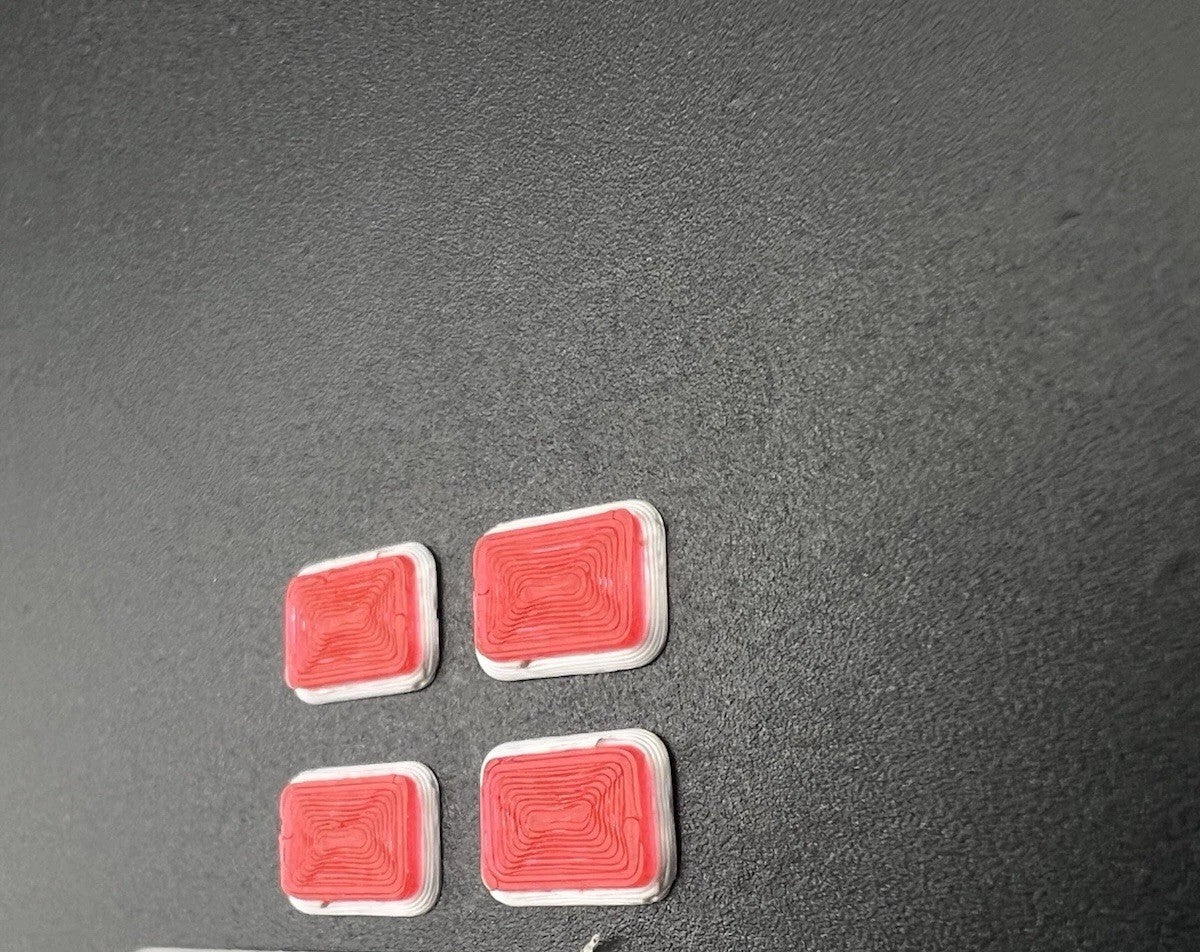 24 Pack 1/50 1/43 Red Whelen 900 Ambulance Warning Lights EMS Police Fire2