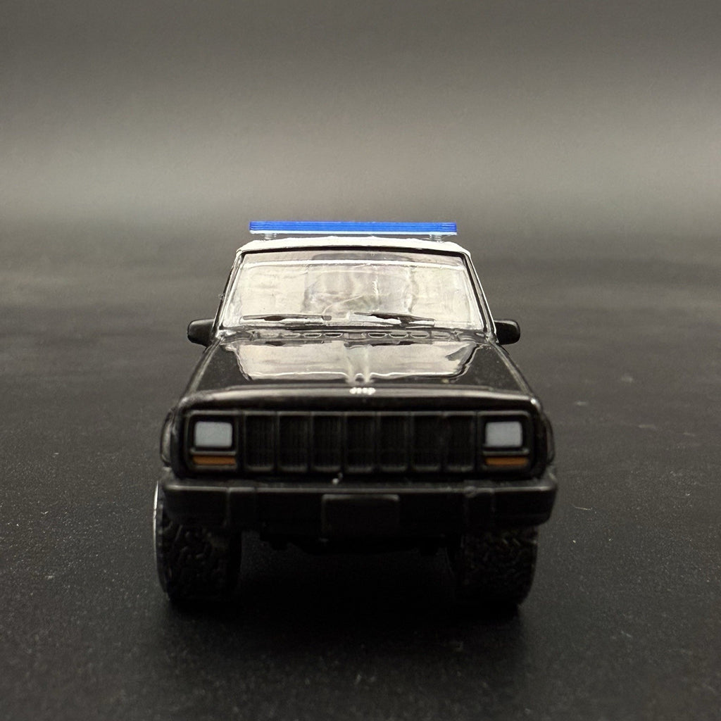 2 Pack 1/64 Blue LED Style Narrow Lightbar Greenlight Fire Police Ambulance SUV4