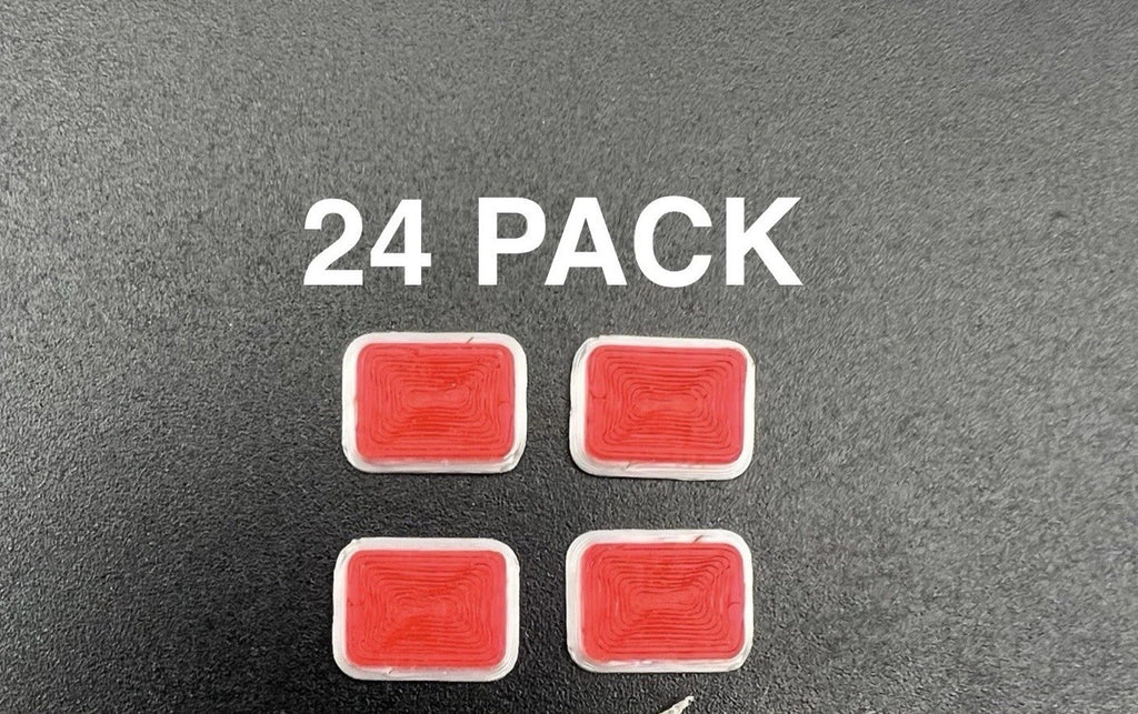 24 Pack 1/32 1/34 Red Whelen 900 Ambulance Warning Lights EMS Police Fire0