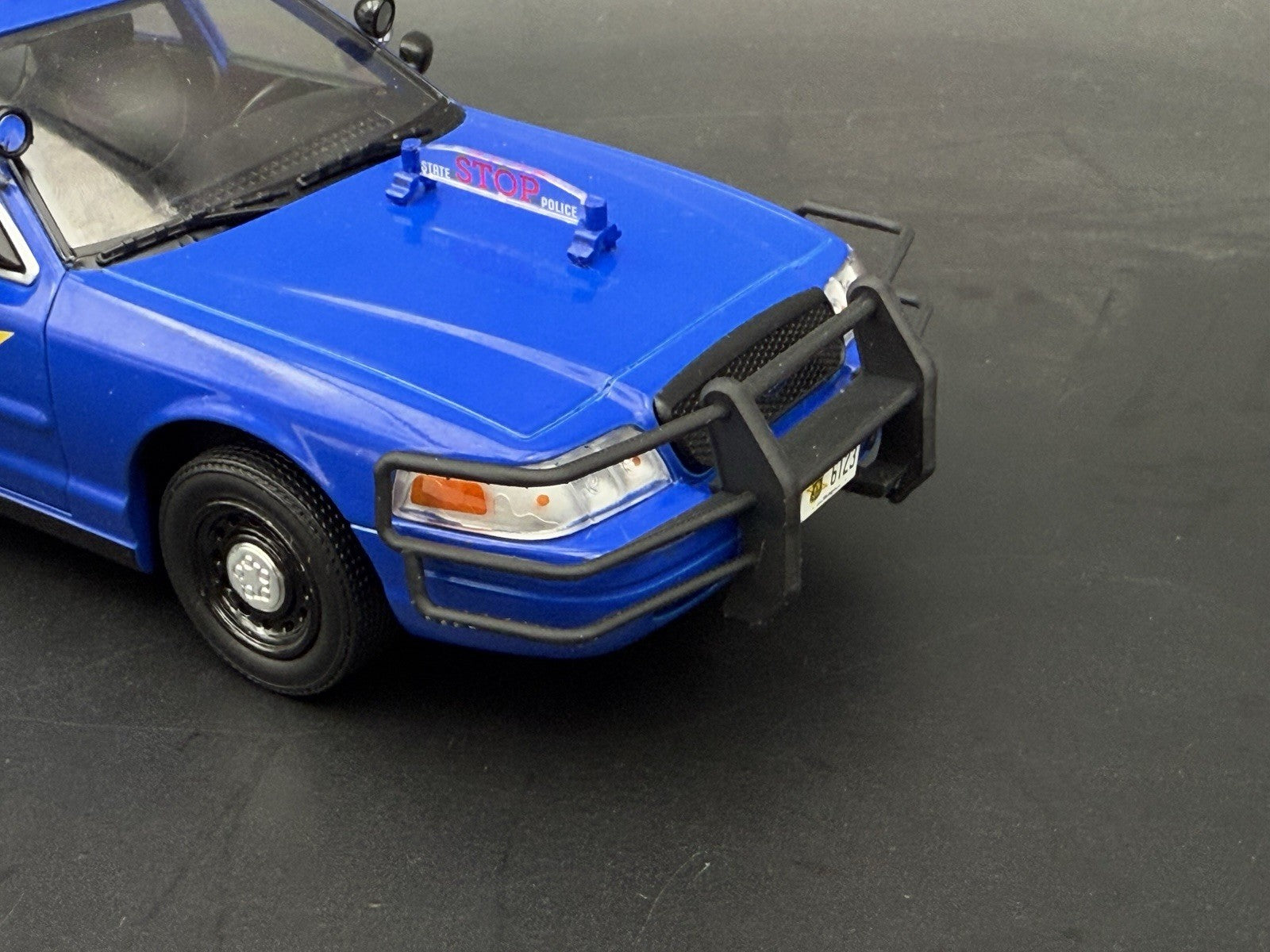 1/24 25 Go Rhino Wrap Around Push Bumper Pushbar Motormax Greenlight Crown Vic4