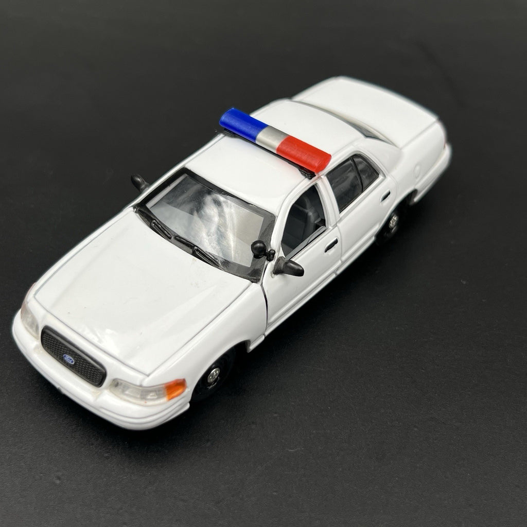 1/43 AeroDynic Lightbar Cannonball Run Blue Red Chrome Police CHP LAPD LASD2