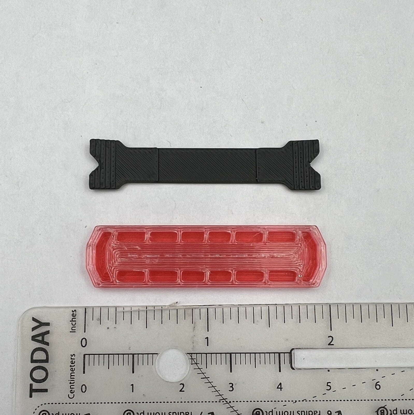 1/24 25 27 LED Ready Code 3 2700 Red Clear Lightbar Fire Police 2409RC3