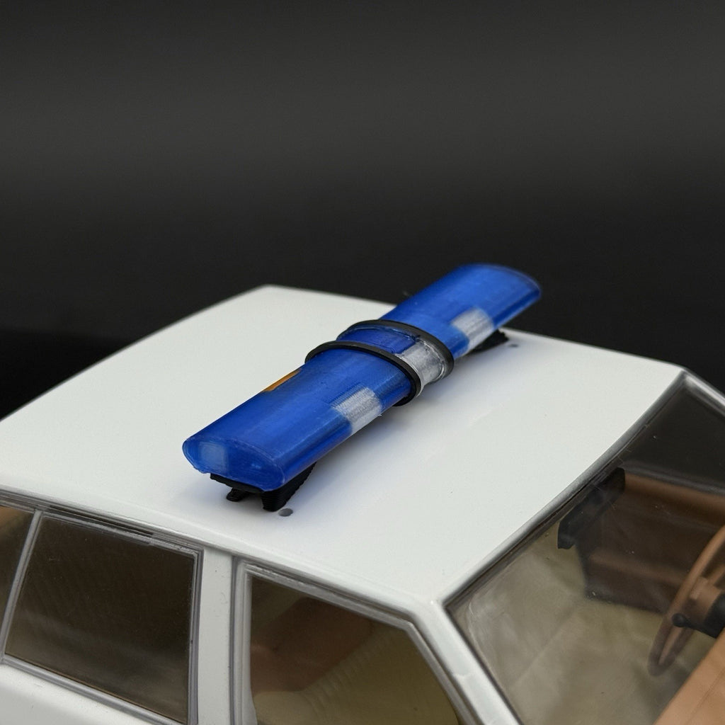 1/18 LED Ready Jetstrobe Jetstream Lightbar Blue Clear Amber Police Sheriff5