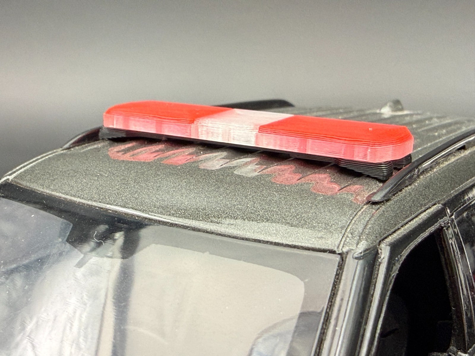 1/24 25 27 LED Ready Code 3 2700 Red Clear Lightbar Fire Police 2409RC4
