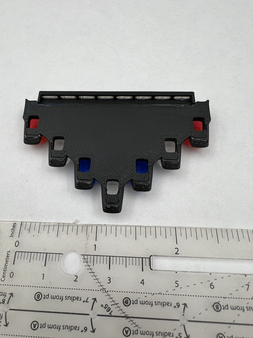 1/18 Scale Model LED Ready CHP PSP Federal Vector Lightbar Police Car 1837 BR32