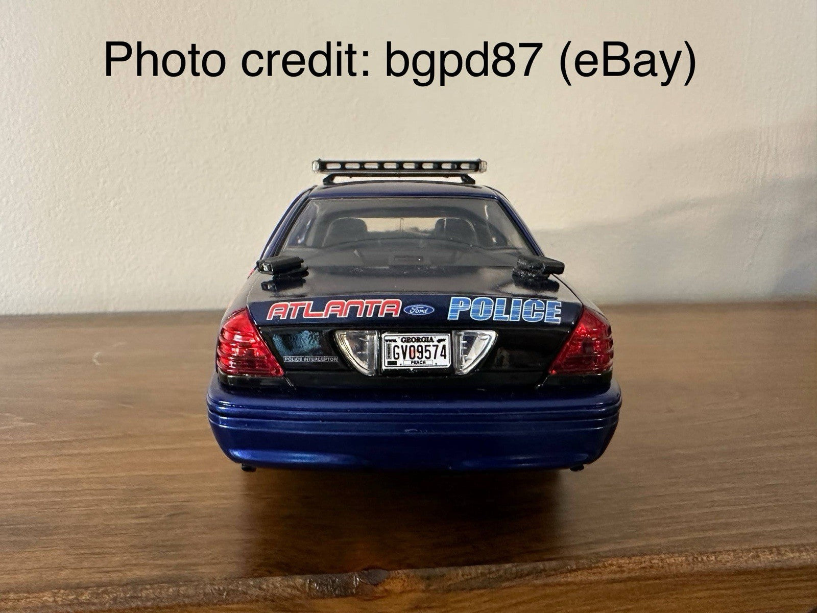 4 Pack 1/18 ALPR License Plate Reader Scanner Police Car SUV Lightbar Sheriff14