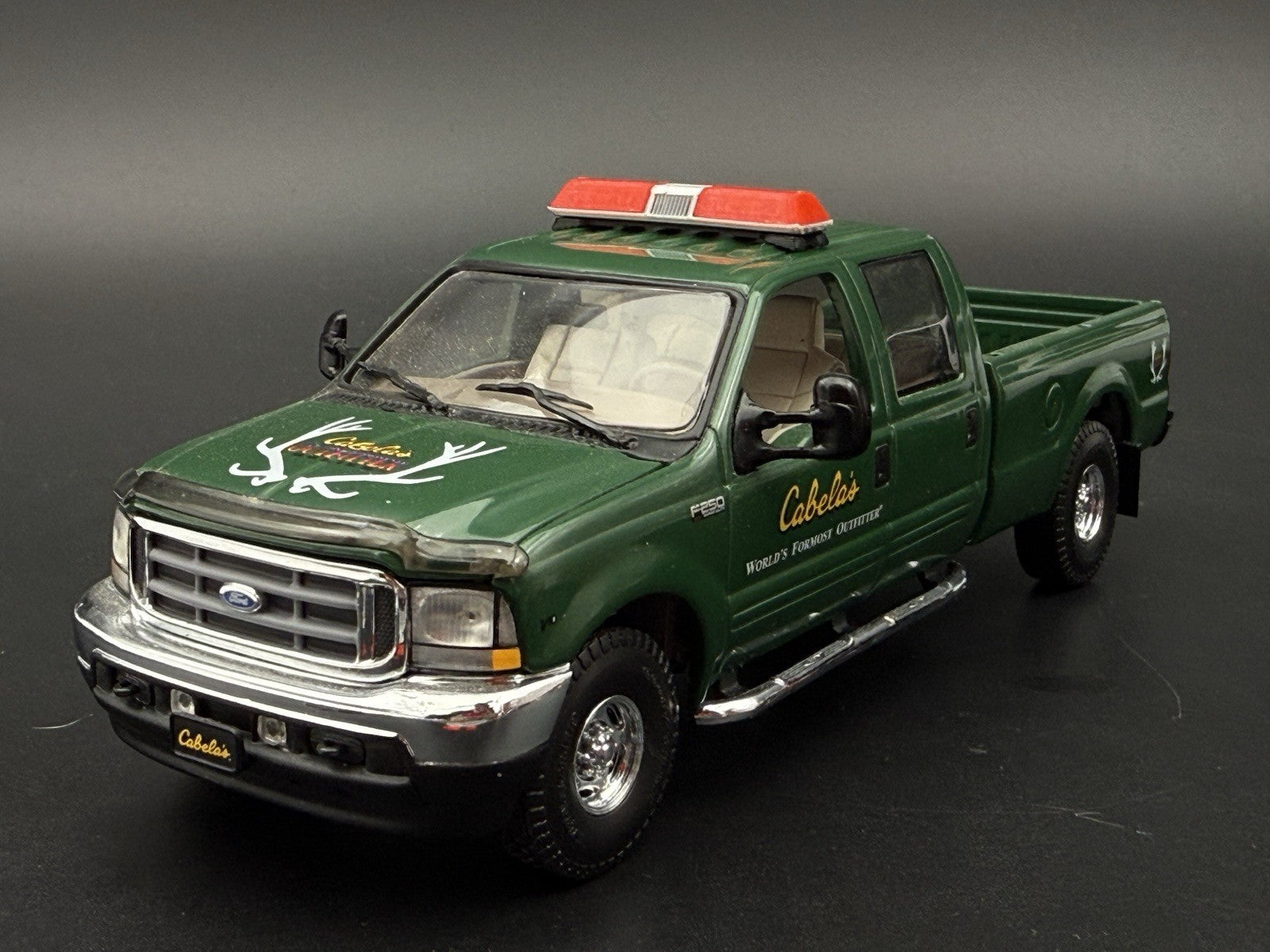 1/32 Red Chrome Code 3 LP6000 Lightbar Police Fire 3207ChromeR3