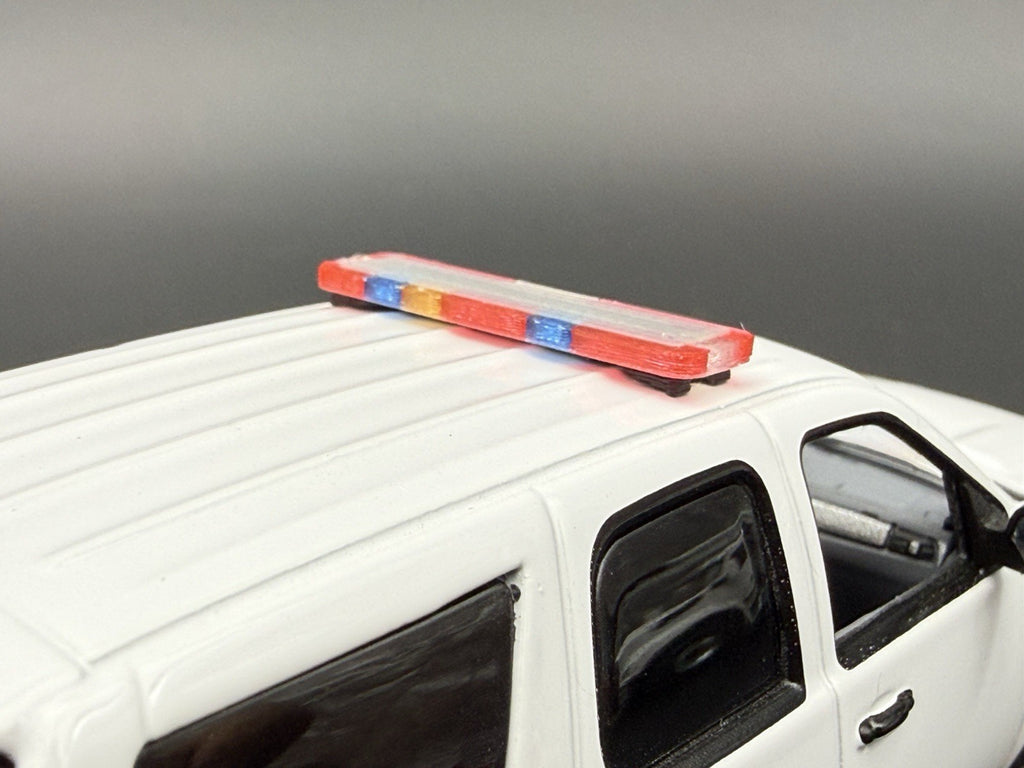2 Pack 1/43 O Scale SUV NYSP Whelen Liberty Lightbar New York State Police 43016