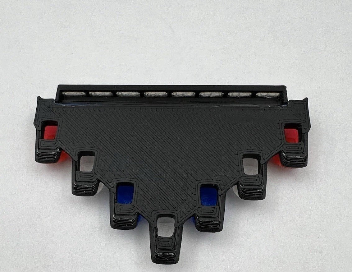 1/24 25 Scale Model LED Ready NYPD Federal Vector Lightbar Police Post-2008 24322