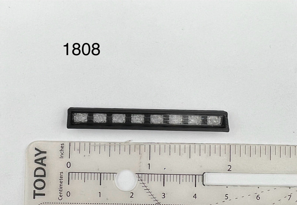 1/18 Scale Model LED Compatible Traffic Arrow Board Deck Lightbar Police 1808 0