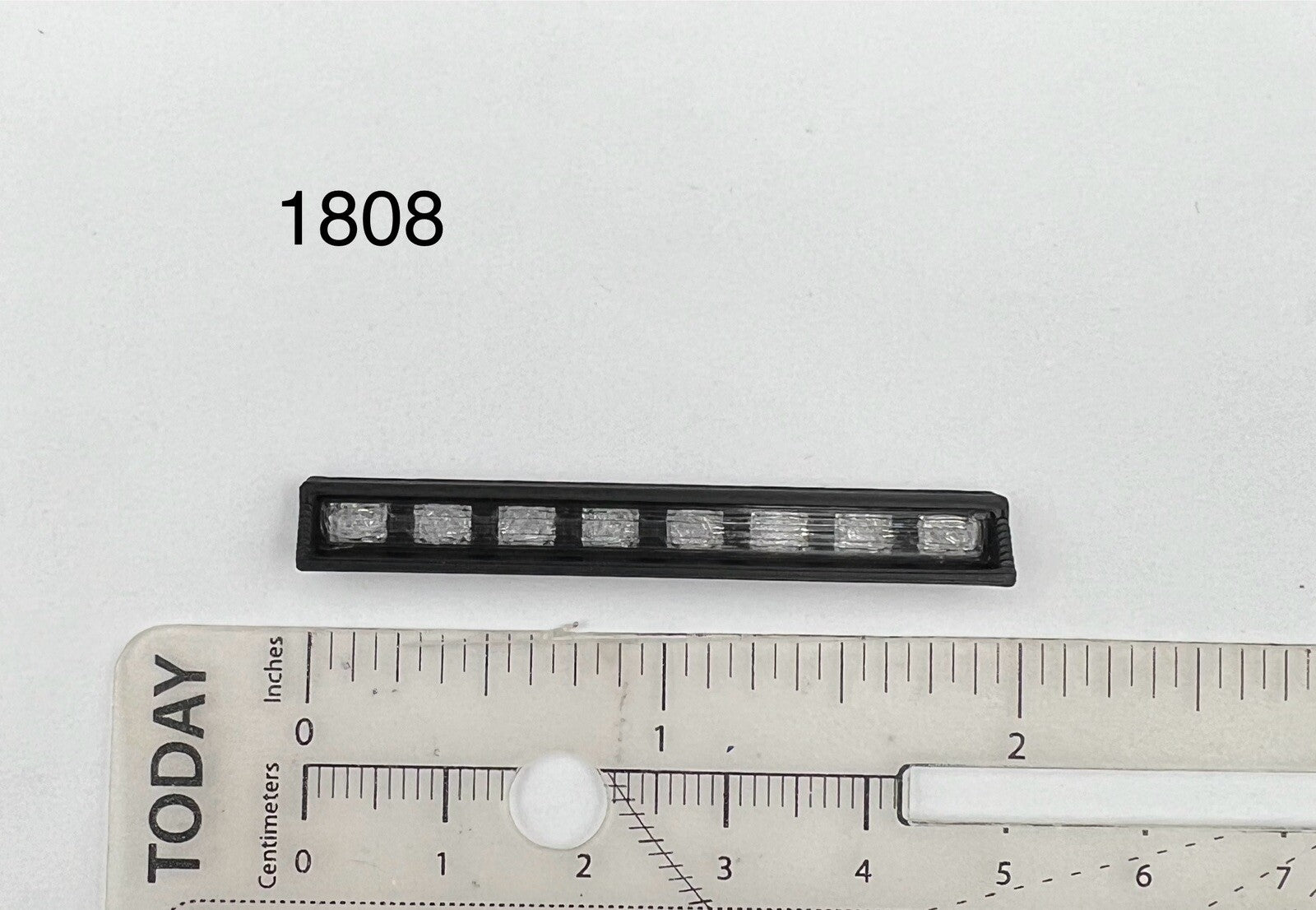 1/18 Scale Model LED Compatible Traffic Arrow Board Deck Lightbar Police 1808 0