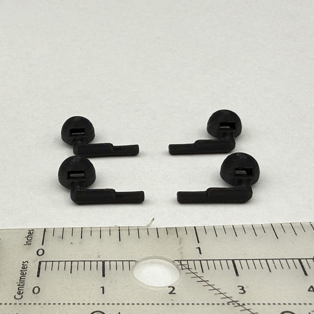 4 Pack 1/18 Scale Model Black Spotlight LED Compatible Police 1833 Black2