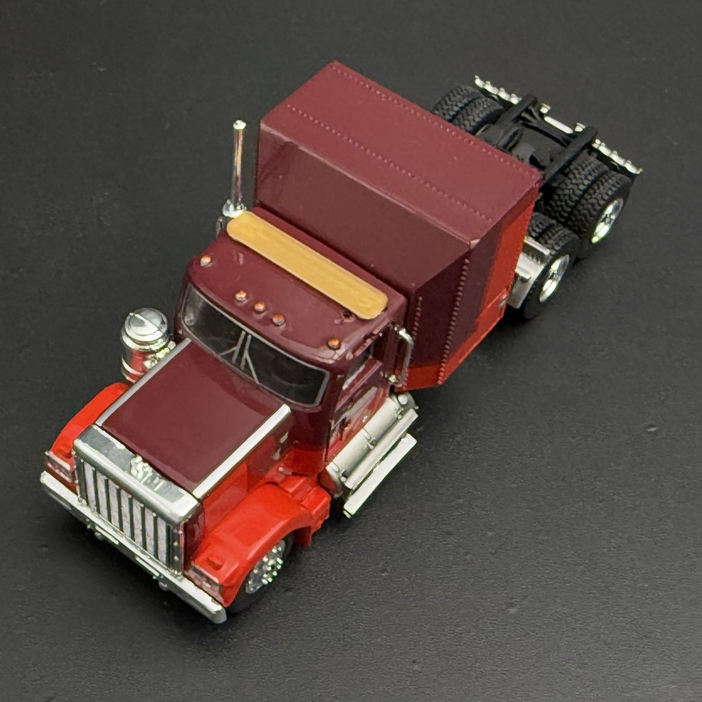 4 Pack 1/87 HO Scale Amber LED Style Long Whelen Lightbar Construction Work Tow7