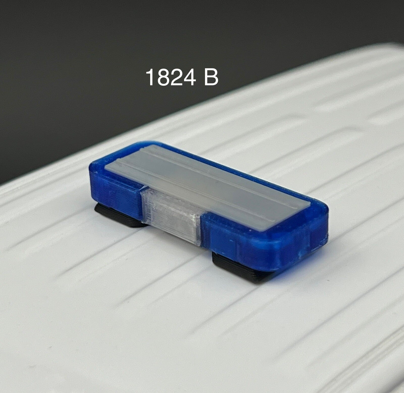 1/18 Mini Whelen Edge Lightbar Blue Red Clear Gray Top Cover Police Sheriff Fire1