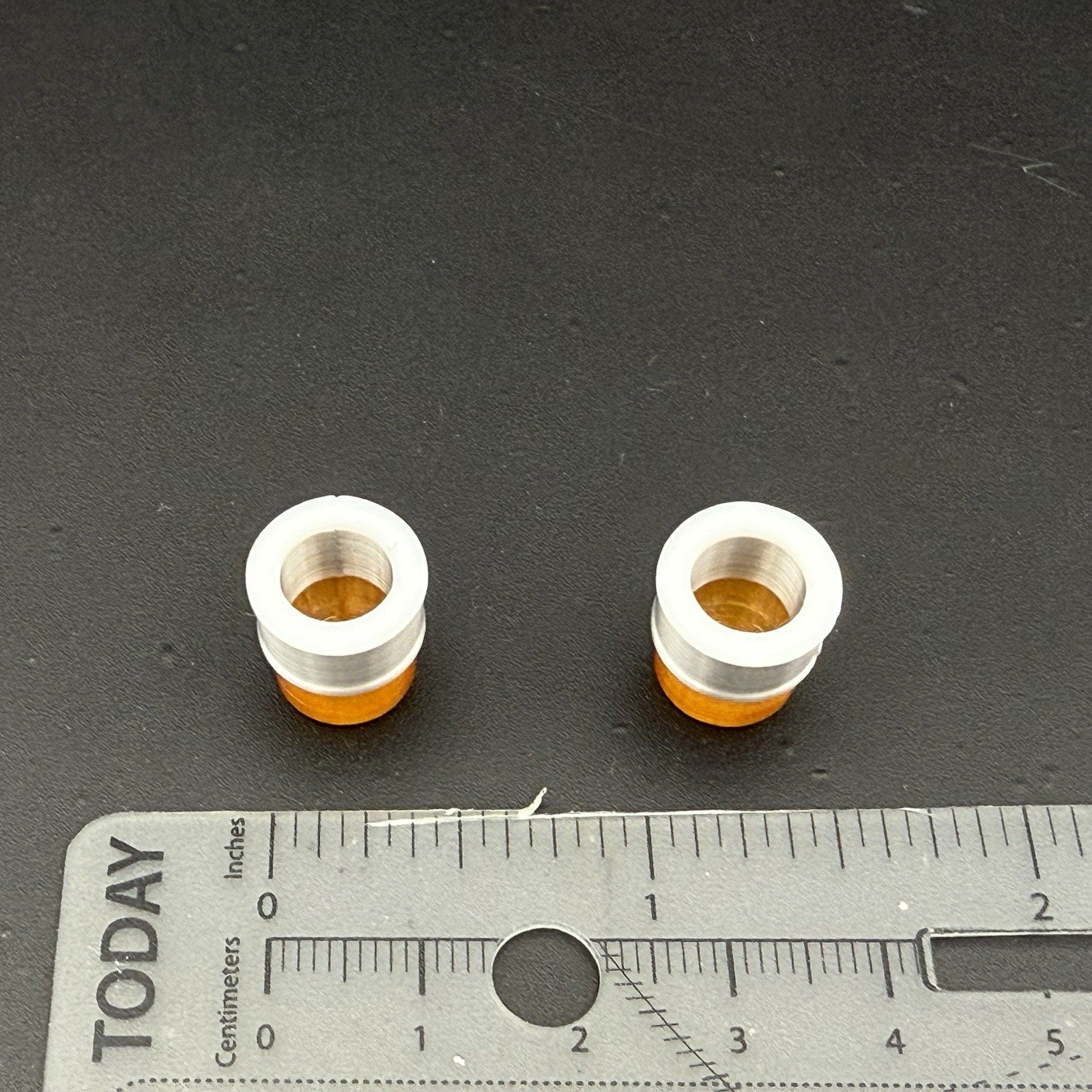 2 Pack 1/24 25 LED Ready Federal CJ 184 284 Amber Beacon Tow Work Truck Security2