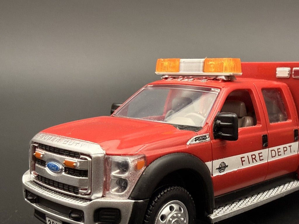 2 Pack 1/50 48 Scale Amber Twinsonic Lightbar Construction Work Tow Truck 5015A2