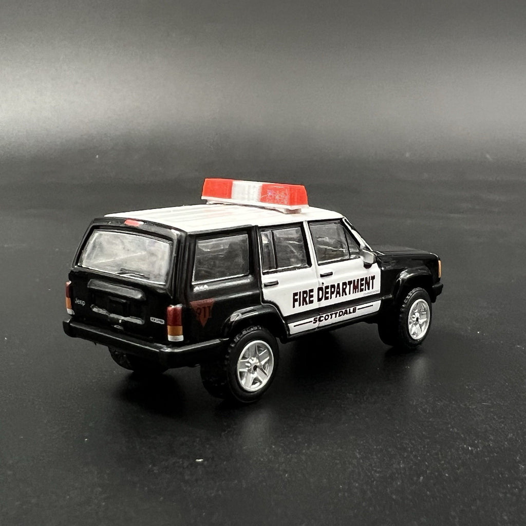 2 Pack 1/64 Red Federal Signal Twinsonic Lightbar Greenlight Police Sheriff Fire5