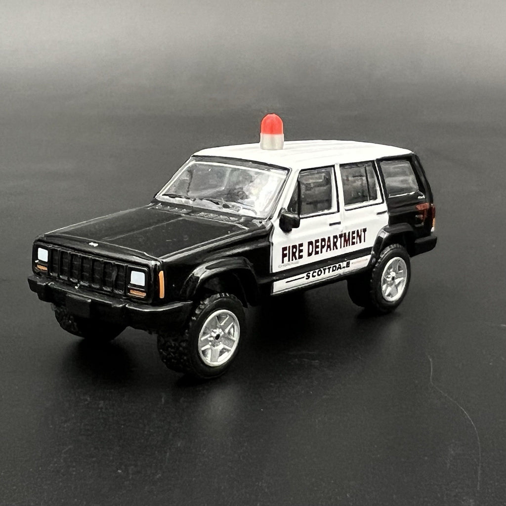 4 Pack 1/64 Vintage Red Beacon Ray Lightbar Sheriff Police Fire Ambulance2