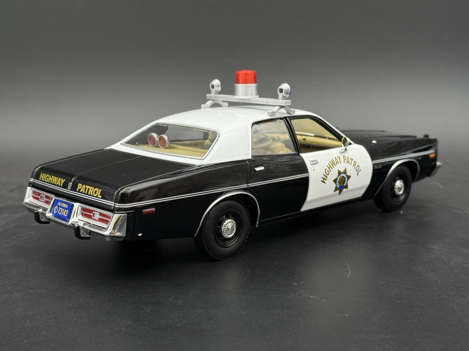 1/18 LED Ready Federal Visibar CJ 184 284 Blue Beacon Red Lollipop Police Light6