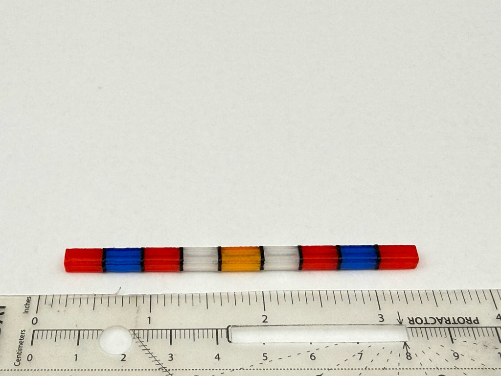 1/24 25 Scale Model FDNY Whelen 4500 Ambulance Warning Lights EMS Fire 24521