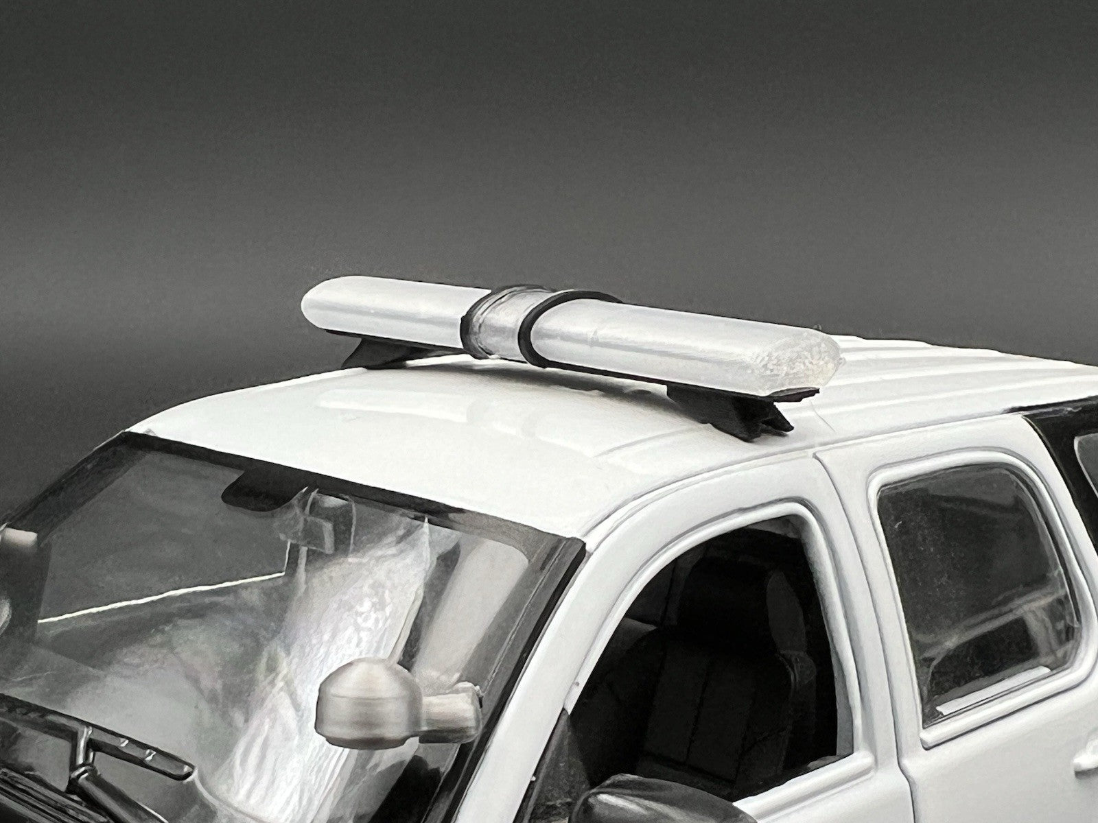 1/24 25 LED Compatible Jetstrobe Jetstream Lightbar Clear Police Sheriff Fire4