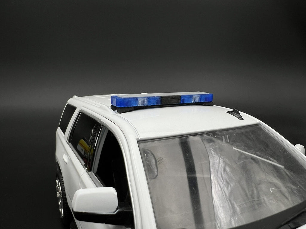 1/24 25 27 LED Ready Whelen Edge Lightbar Blue Highway Patrol State Police1