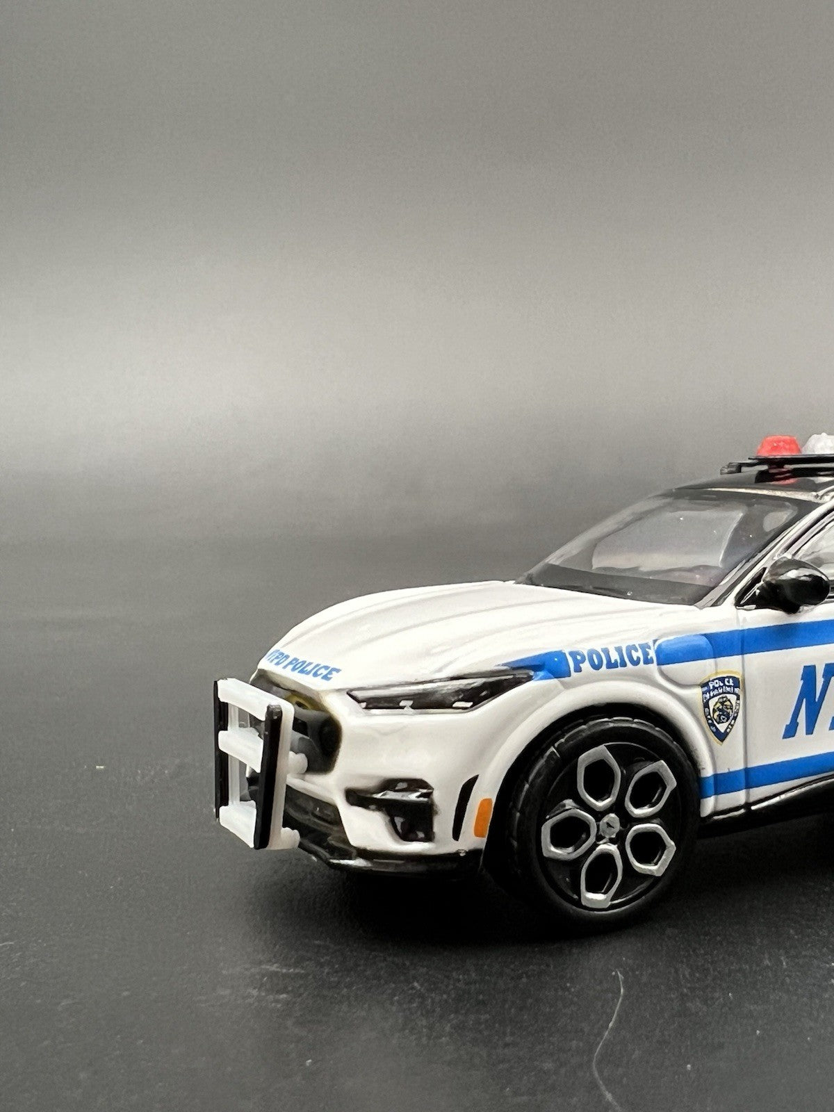 2 Pack 1/64 NYPD Style Push Bumper New York Police Sheriff Highway Patrol3