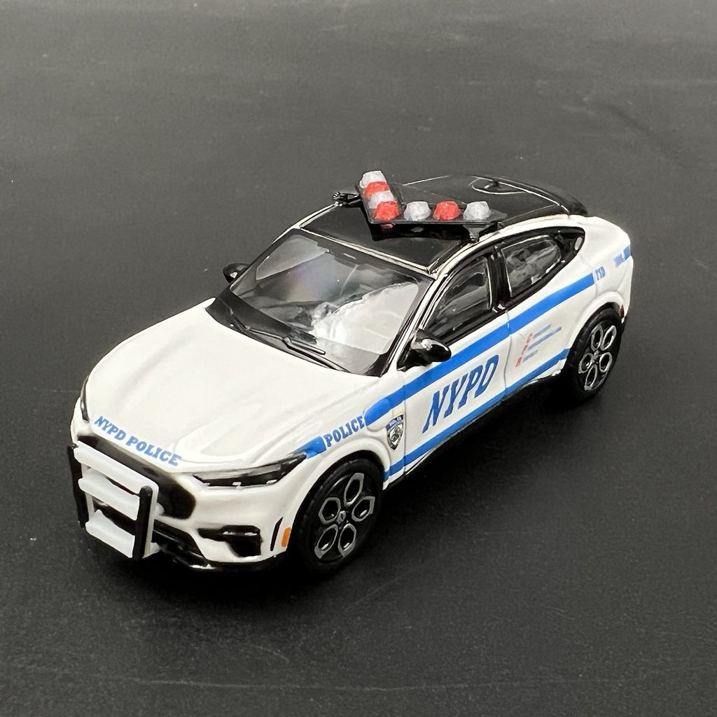 2 Pack 1/64 NYPD Style Push Bumper New York Police Sheriff Highway Patrol10